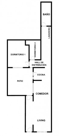 PH AL FRENTE DE 3 AMBIENTES, CON PATIO, TOTALMENTE INDEPENDIENTE. REFACCIONADO.