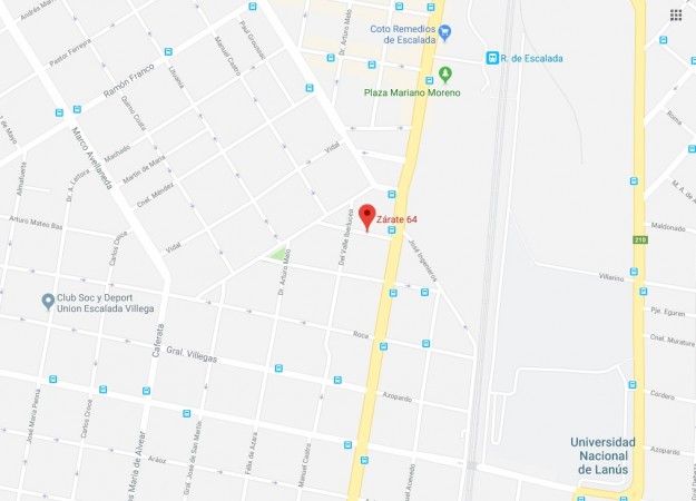 COCHERA EXCELENTE UBICACION A 50 METROS DE AV. HIPOLITO YRIGOYEN, REMEDIOS DE ESCALADA.