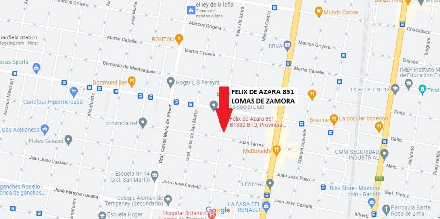 DEPARTAMENTO MONOAMBIENTE EN PISO 2, DTO F, INTERNO, 26 M2. LOMAS DE ZAMORA.