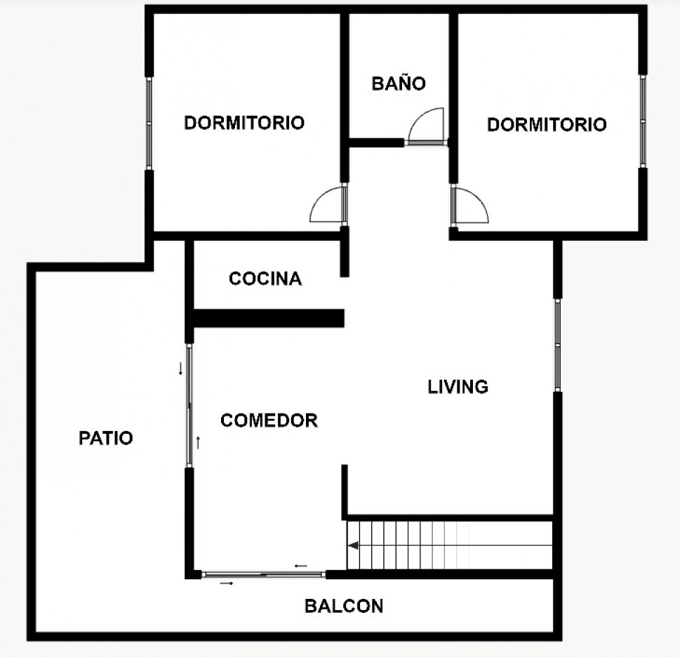 PH TIPO CASA DE 3 AMBIENTES EN PRIMER PISO AL FRENTE CON PATIO, BALCON Y COCHERA CUBIERTA. 99M2. LLAVALLOL.