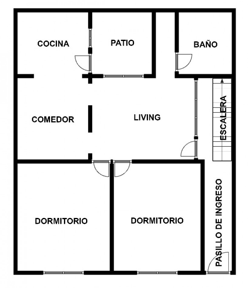 CASA DE 4 AMBIENTES SOBRE LOTE PROPIO A REFACCIONAR.