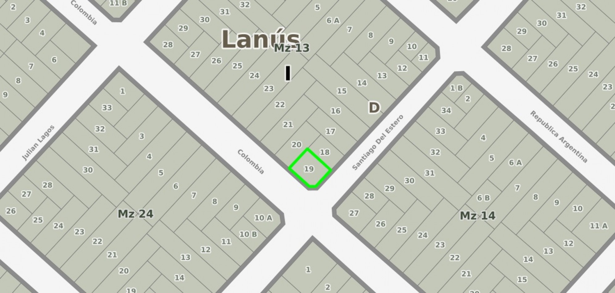 LOTE DE TERRENO SOBRE ESQUINA 170M2