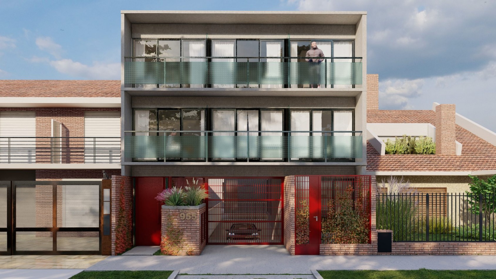 DEPARTAMENTO DE 2 AMBIENTES EN 1° PISO, AL FRENTE CON BALCON, A ESTRENAR.