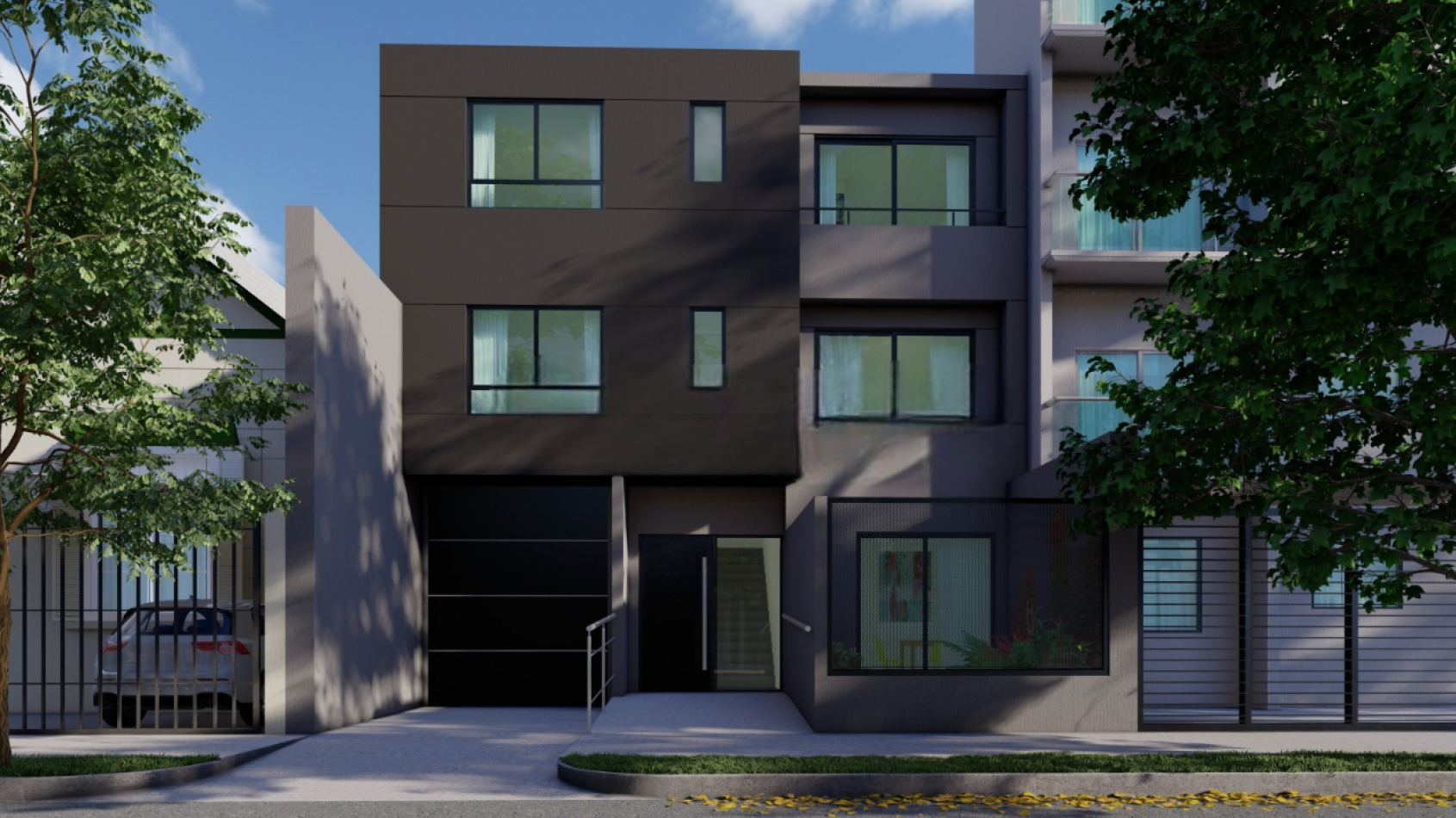 MONOAMBIENTE A ESTRENAR, EN 2° PISO, INTERNO, 21M2.