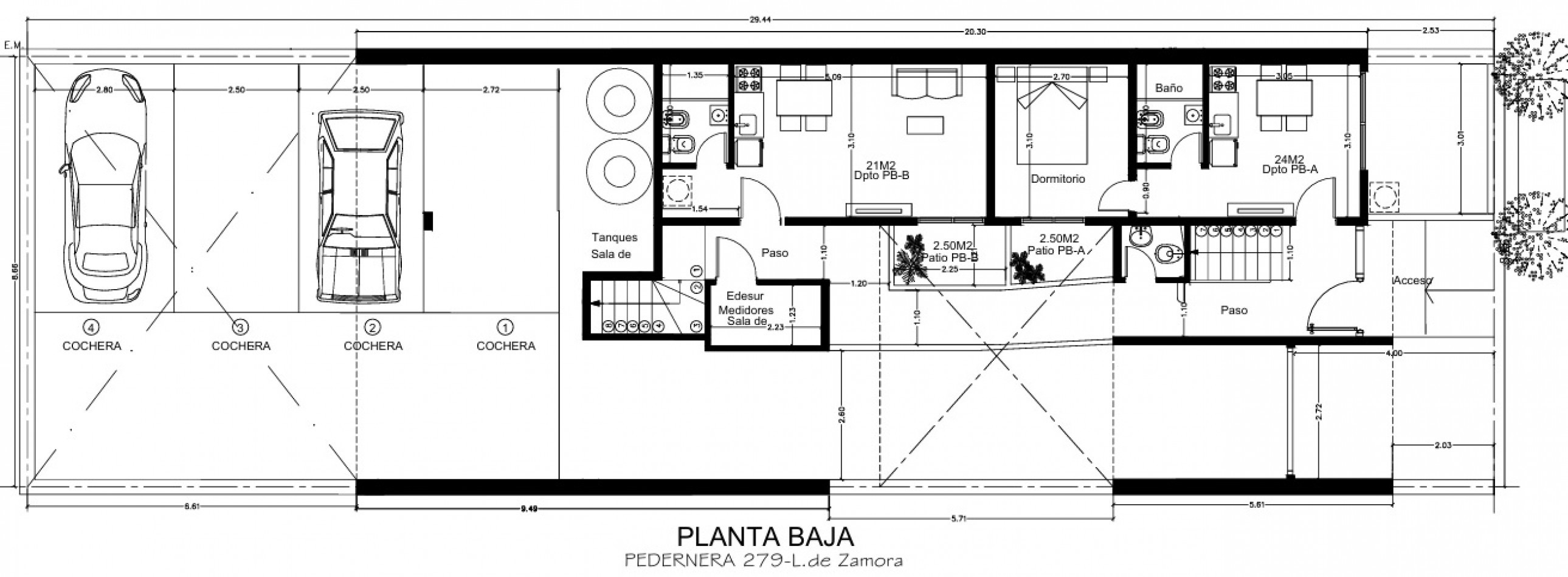 MONOAMBIENTE A ESTRENAR, EN 2° PISO, INTERNO, 21M2.