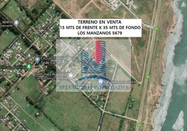 LOTE DE 15 MTS X 35 MTS. SUP 525 M2, BARRIO PARQUE PEÑA