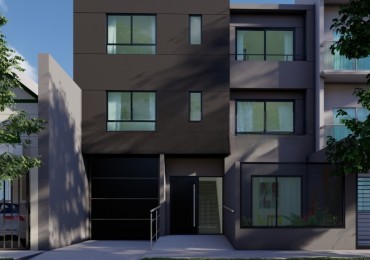 MONOAMBIENTE A ESTRENAR, EN 1°PISO, DTO A, AL FRENTE CON BALCON, 22,5 M2.