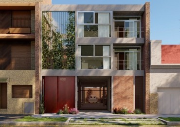 DEPARTAMENTO DOS AMBIENTES EN 1° PISO, AL CONTRAFRENTE CON BALCON, 28M2 A ESTRENAR.